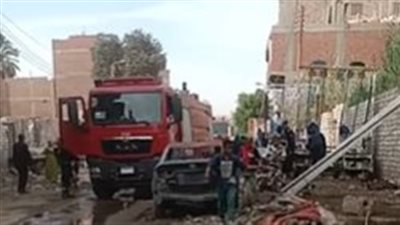 السيطرة على حريق شقة بمنطقة السلام دون إصابات