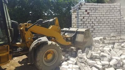 إزالة 397 حالة تعدٍ على الأراضي الزراعية وأراضي أملاك الدولة في المنيا