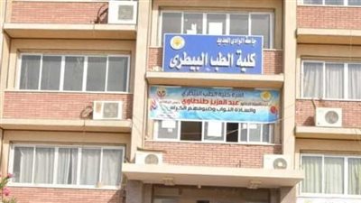 السيطرة على حريق أعلى سطح مبنى كلية الطب البيطري بالوادي الجديد