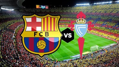 موعد مباراة برشلونة وسيلتا فيجو في الدوري الإٍسباني والقنوات الناقلة