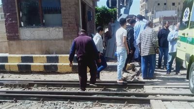 مصرع سيدة أسفل عجلات القطار في المنوفية