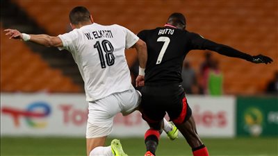 نتيجة مباراة بيراميدز وأورلاندو بايرتس.. التعادل السلبي يحسم لقاء الذهاب قبل موقعة القاهرة 