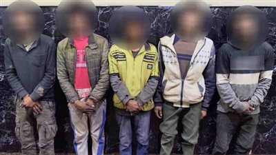 القبض على 5 أشخاص لاتهامهم بتعاطي المواد المخدرة بشبرا