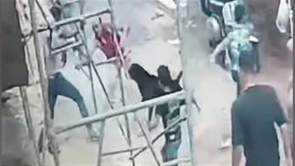 جانب من الفيديو المتداول