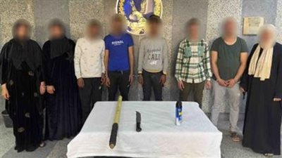 أسلحة بيضاء وإشعال النيران بكلب.. مشاجرة عنيفة بسبب معاكسة فتاة والأمن يضبط أطرافها بالقليوبية