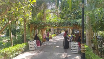 1500 زائر للحديقة النباتية بأسوان خلال عيد الاضحى المبارك 
