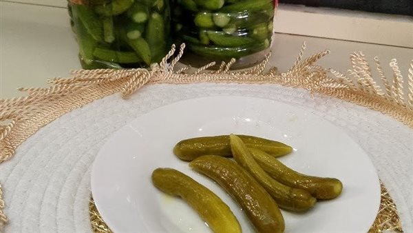 طريقة عمل مخلل الخيار