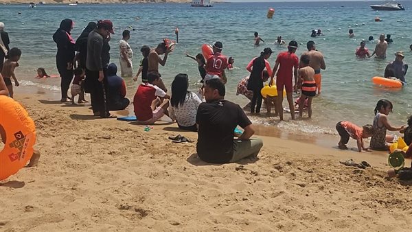 الإقبال على شواطئ