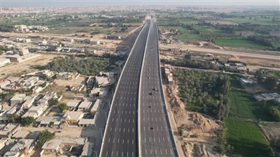 يتقاطع مع مسار القطار السريع.. أحدث صور لمحور طريق حسن علام الجديد بالإسكندرية