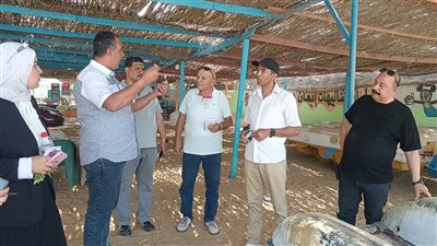 استعدادًا لموسم الصيف.. رفع درجة الاستعداد القصوى بشواطئ فايد 