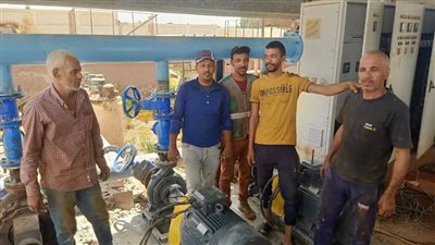 محافظ الوادي الجديد: تدعيم محطة مياه الكفاح بمضخات جديدة