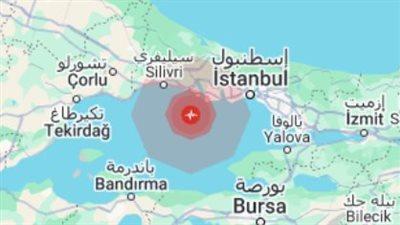 زلزال بقوة 5.9 درجة يضرب شرق تركيا بالقرب من إسطنبول 