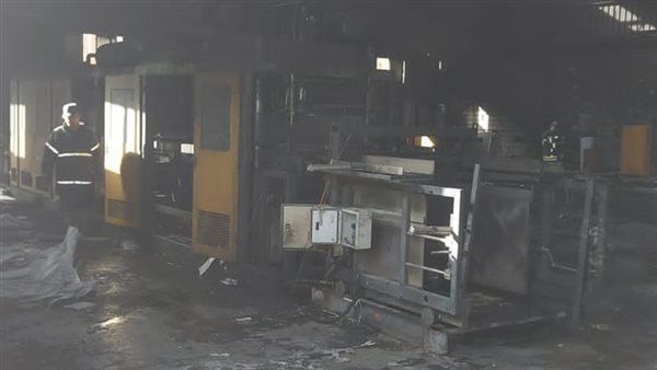 جانب من الحريق