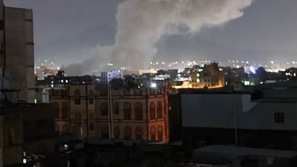 غارة على اليمن -