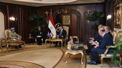 وزير الداخلية يستقبل المستشار الشرطي لمنظمة الأمم المتحدة لتعزيز أوجه التعاون المشترك