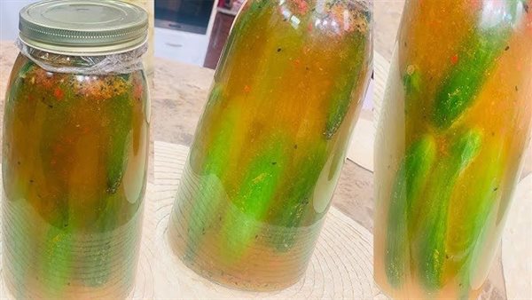 طريقة عمل مخلل الخيار