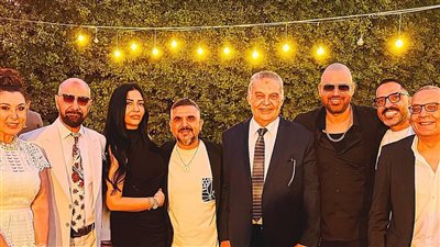 بحضور أنوشكا ومحسن جابر.. لقطات من حفل زفاف نجل الشاعر الغنائي بهاء الدين محمد| صور