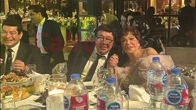 المنتج عصام إمام شقيق الزعيم يحتفل بزفاف ابنته.. ولبلبة وباسم سمرة أبرز الحضور | بث مباشر