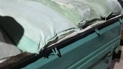 ضبط سيارة محملة بـ3 أطنان دقيق بلدي مدعم قبل بيعها بالسوق السوداء بالبحيرة