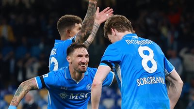 نابولي ينفرد بصدارة ترتيب الدوري الإيطالي بعد الفوز على تورينو