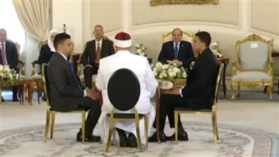 استجابة لدعوتها.. الرئيس السيسي يحضر عقد قران ابنة العميد مالك مهران شهيد الشرطة| فيديو