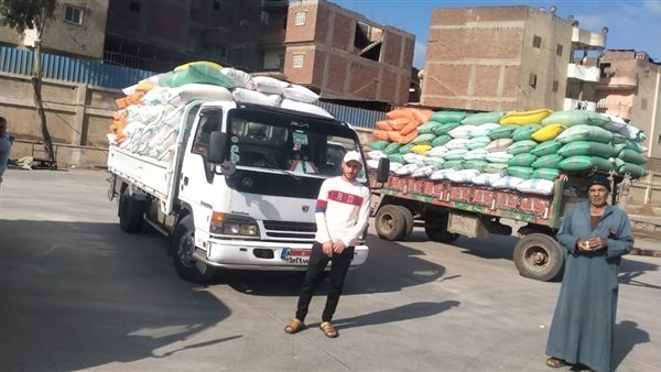 إستلام القمح في كفر