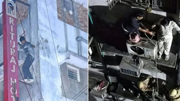 حريق فندق بالهند