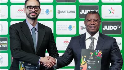 محمد مطيع أول مصري في المكتب التنفيذي للاتحاد الإفريقي للجودو | صور