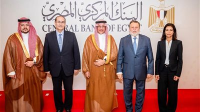 محافظ البنك المركزي يلتقي الأمين العام للمجلس التنسيقي المصري السعودي لبحث أوجه التعاون المشترك
