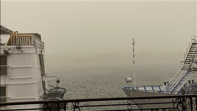 وقف حركة المعديات بالأقصر تفاديًا لأي حوادث محتملة بسبب سوء الأحوال الجوية