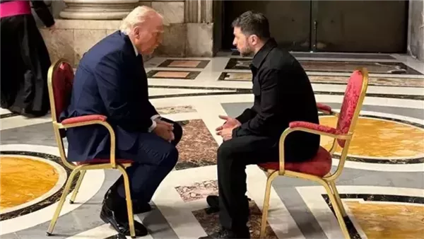 ترامب وزيلينسكى-