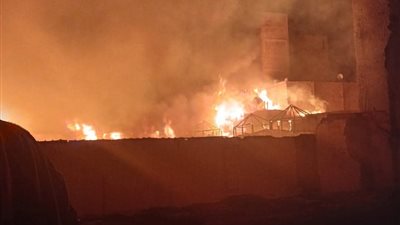 جهات التحقيق تطلب تقرير المعمل الجنائي في واقعة حريق كنيسة مار جرجس بقفط في قنا