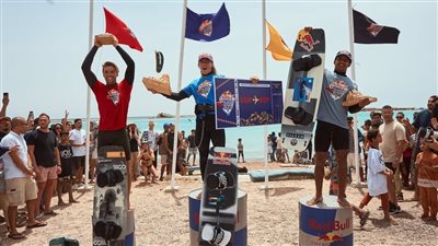 ختام ناجح لبطولة Winds of Sinai بمشاركة أبطال العالم للكايت سيرف