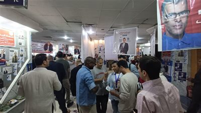 بدء التصويت في انتخابات التجديد النصفي بنقابة الصحفيين| صور