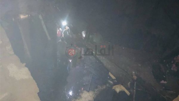 جانب من الحريق