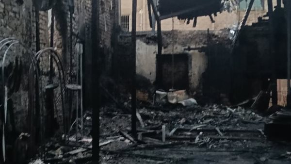 حريق كنيسة قفط