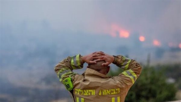 الحرائق في إسرائيل