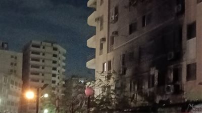 إصابة 5 أشخاص باختناق في حريق شقة سكنية بالخليفة