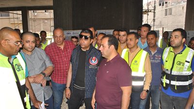 مساعد وزير الصحة يتفقد الأعمال الإنشائية بمستشفى البلينا المركزي في سوهاج