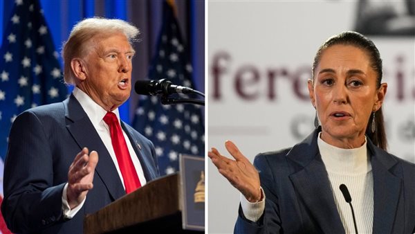 رئيسة المكسيك وترامب