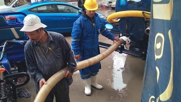 شفط مياه الأمطار