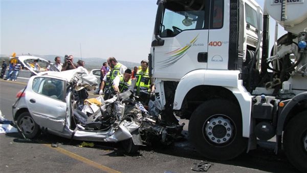 إحدى حوادث الطرق