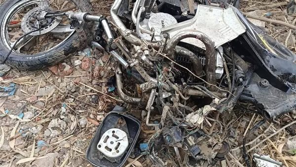 جانب من الحادث 