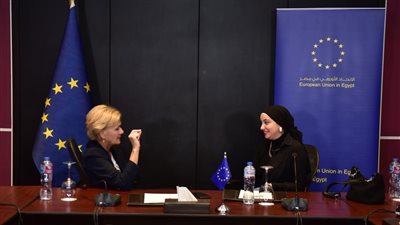 سفيرة الاتحاد الأوروبي لـ القاهرة 24: العنف ضد المرأة موجود في جميع أنحاء العالم.. والتطور بمصر مثير للاهتمام