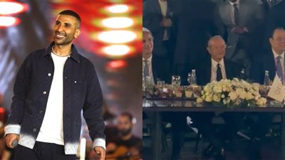 أحمد سعد يتألق في حفله بـ بغداد.. ويوجه رسالة لـ نجيب ساويرس: أنت الخير وفخور بيك