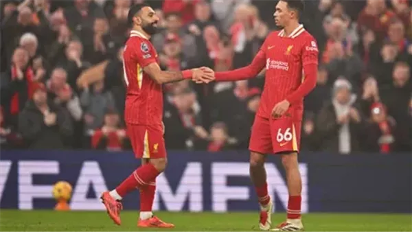 محمد صلاح وترينت