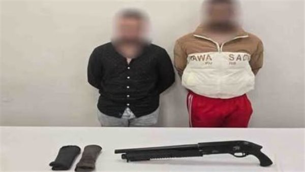 المتهمين والمضبوطات