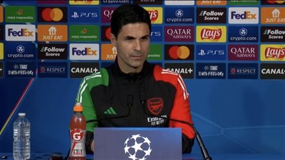 أرتيتا: يجب أن نكون أفضل من سان جيرمان غدًا.. ونعرف ما يمكننا فعله