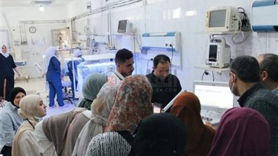 تلا المركزي أول مستشفى بالمنوفية يضم أحدث جهاز تنفس صناعي لحديثي الولادة