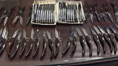 القبض على متهمين باستغلال مواقع التواصل للترويج لبيع الأسلحة البيضاء بالقاهرة